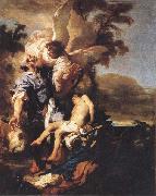 LISS, Johann The Sacrifice of Isaac painting